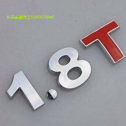 金屬LOGO字真空電鍍