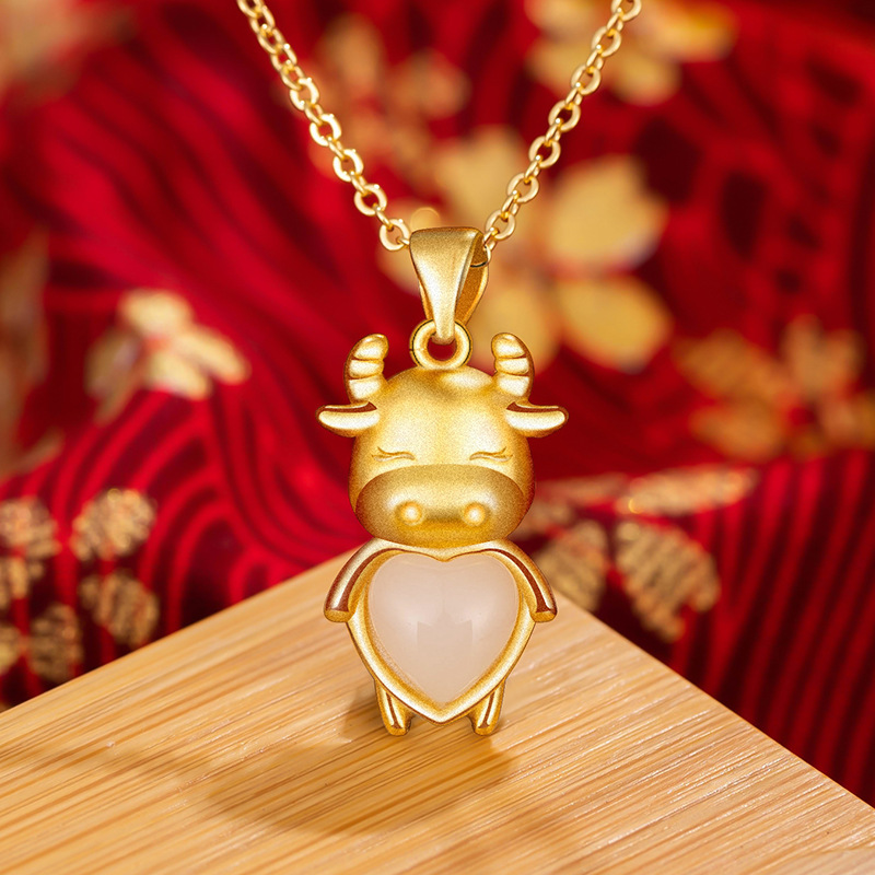 福字生肖項鏈PVD真空爐內(nèi)金