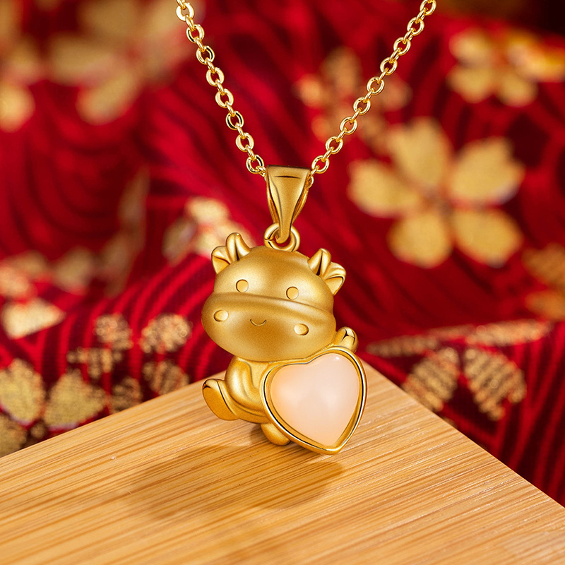 福字生肖項鏈PVD真空爐內(nèi)金