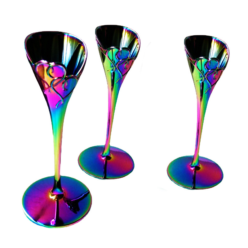 紅酒杯/各類(lèi)金屬擺件PVD真空電鍍加工