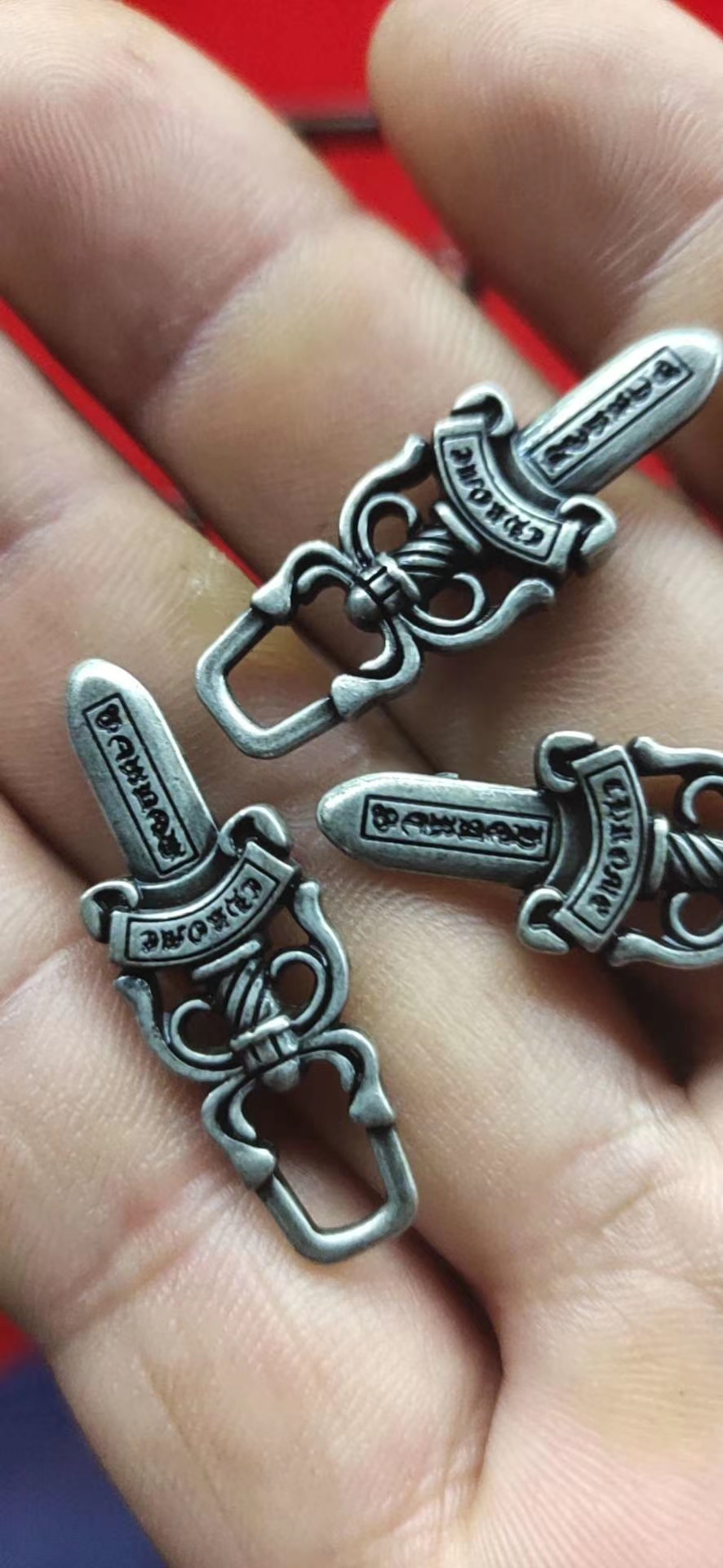 pvd+古銀、古金、茶金染色OEB+噴漆保護